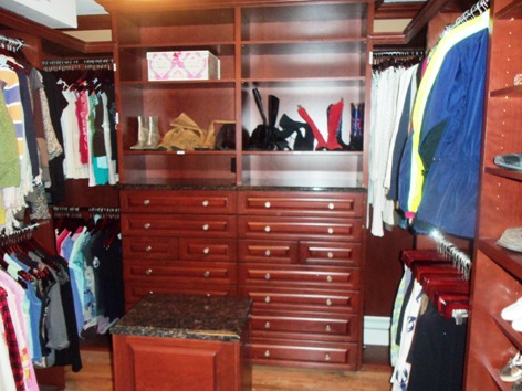 organized closet