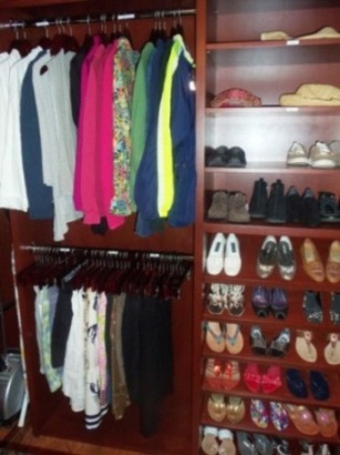 organized closet