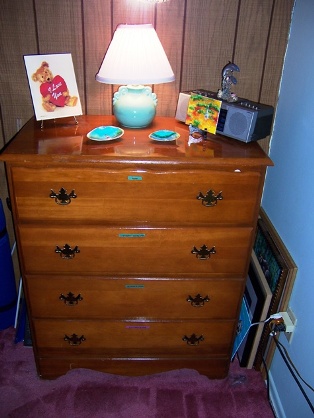 organized dresser